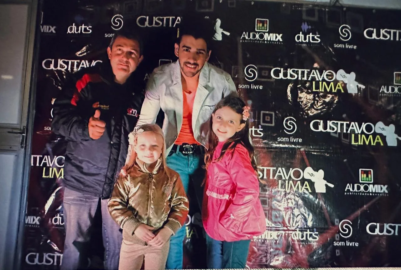 Encontro de bastidores em show